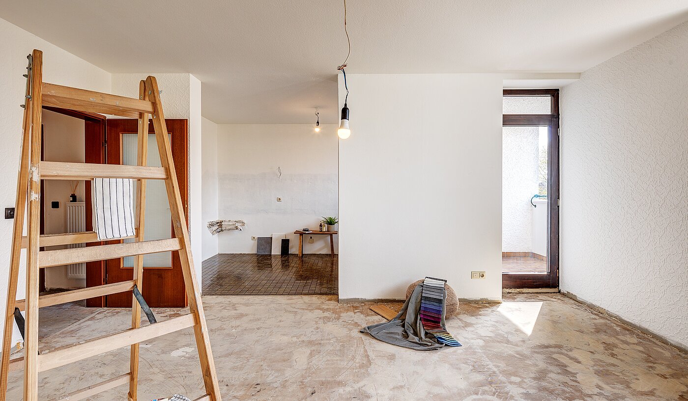 Etagenwohnung mit 2 Zimmern | München-Moosach | 2203ML5 | Blick zur Küche