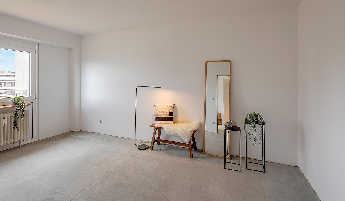 Etagenwohnung mit 2 Zimmern | München-Oberföhring | 2002ML7 | ...Schlafzimmer