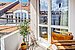 Sonniger Balkon