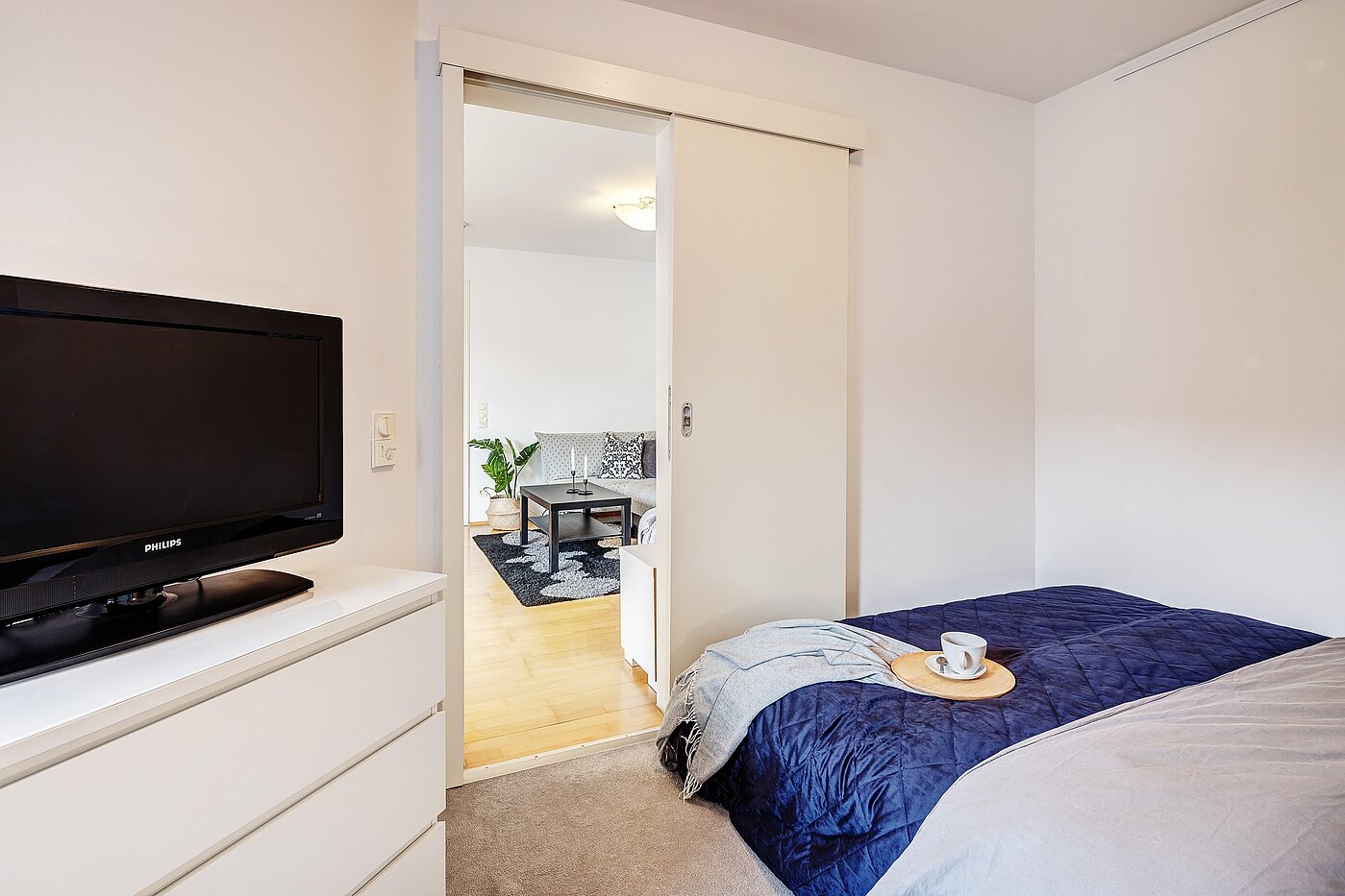 Etagenwohnung mit 1.5 Zimmern | München-Schwabing | 2205ML81 | Praktische Schiebetüre