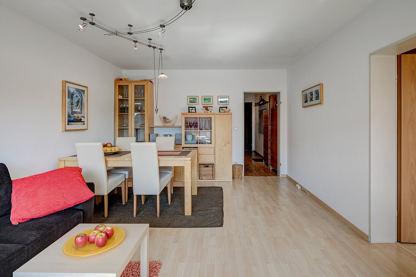 Etagenwohnung mit 2 Zimmern | Eching | 1810ML2 | Wohn-/Essbereich und...