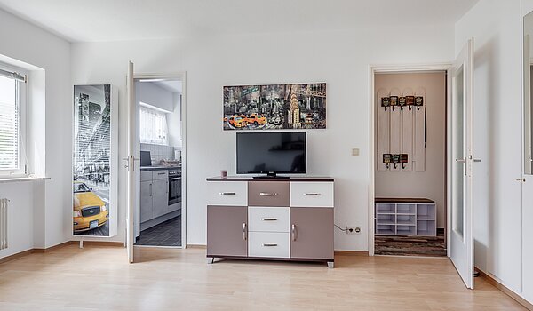 Etagenwohnung mit 1 Zimmer | München-Feldmoching | 70456 | Wohnbereich