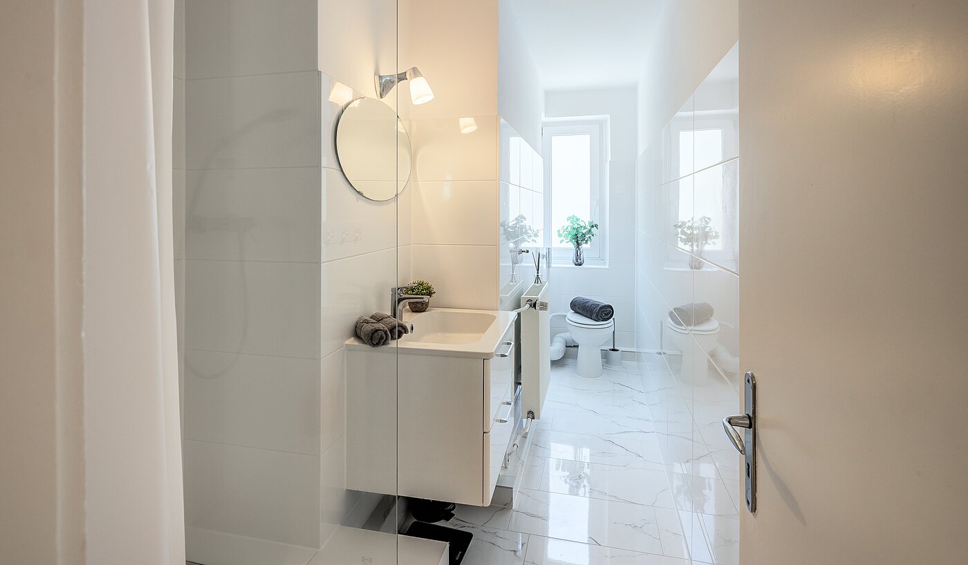 Etagenwohnung mit 2 Zimmern | München-Sendling | 70220 | Badezimmer