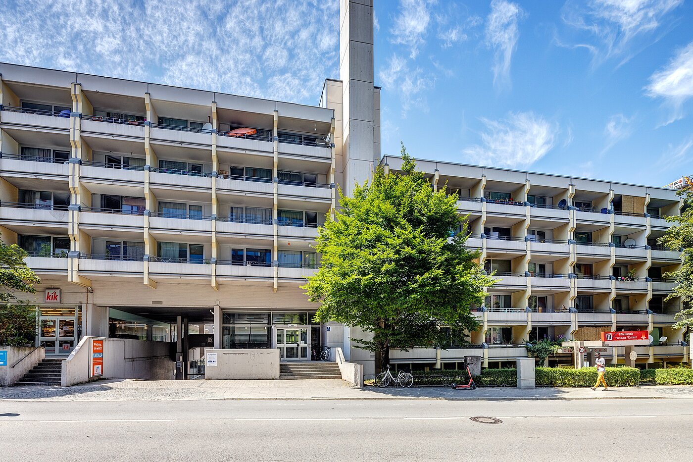 Etagenwohnung mit 1 Zimmer | München-Berg am Laim | 2207ML6 | Ansicht Fassade