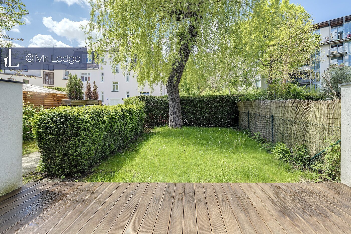 Erdgeschosswohnung mit 2 Zimmern | München-Harlaching | 1704ML6 | West-Garten