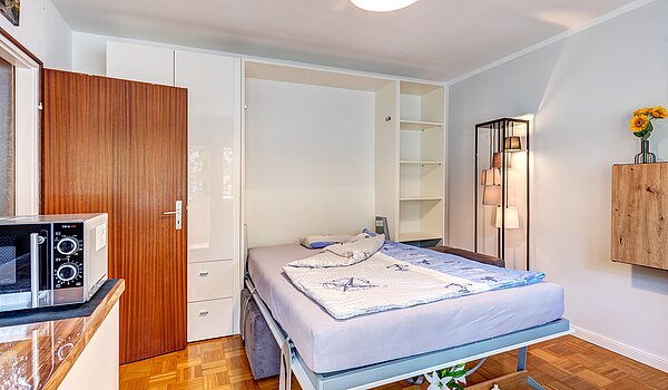 Apartment mit 1 Zimmer | 70478 | ...Schlafen