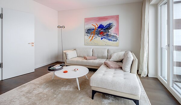 Etagenwohnung mit 5 Zimmern | München-Maxvorstadt | 1807ML1 | mit schönem Lounge-Bereich