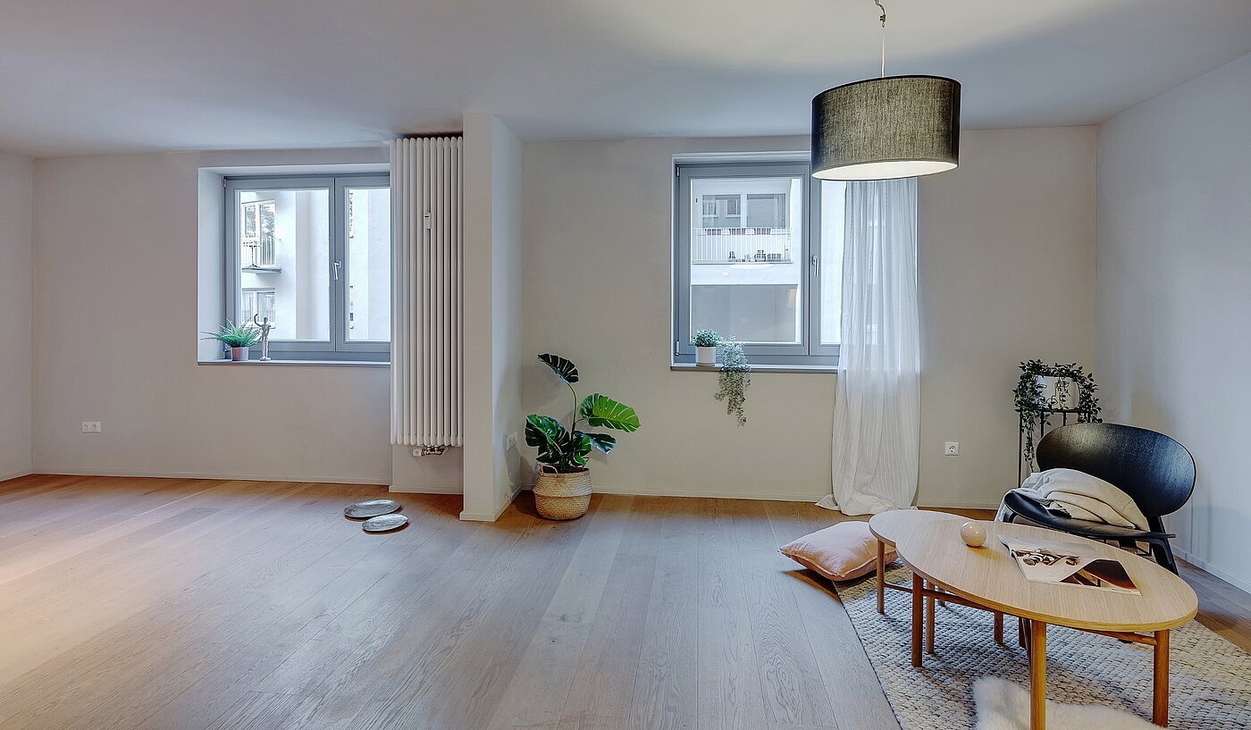 Hochparterre mit 2 Zimmern | München-Lehel | 2012ML1 | ...viele Stellmöglichkeiten