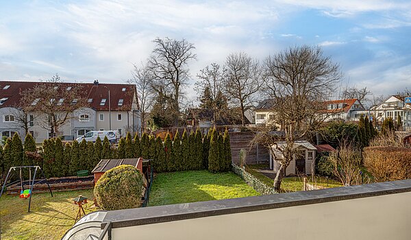 Reihenmittelhaus mit 5 Zimmern | Unterschleißheim | 70187 | ...mit Blick auf den Garten