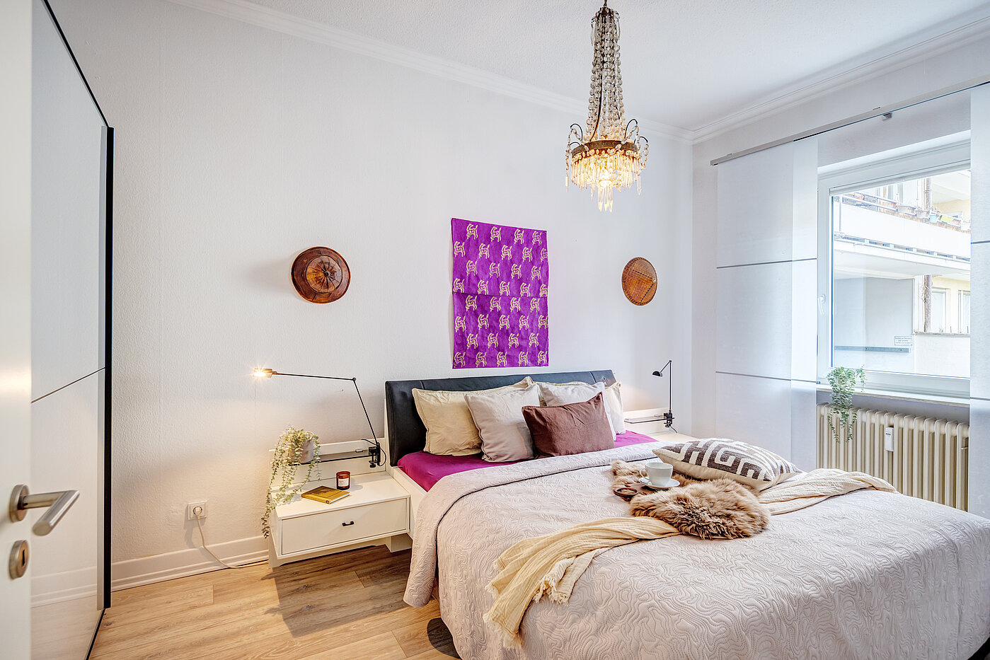 Erdgeschosswohnung mit 2 Zimmern | München-Schwabing | 70394 | Schlafzimmer