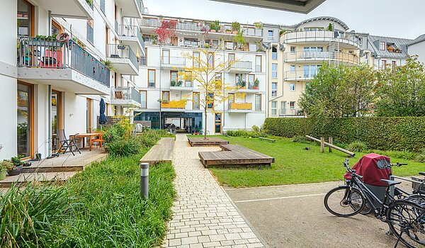 Hochparterre mit 3 Zimmern | München-Sendling | 2009ML8 | Gepflegter Innenhof