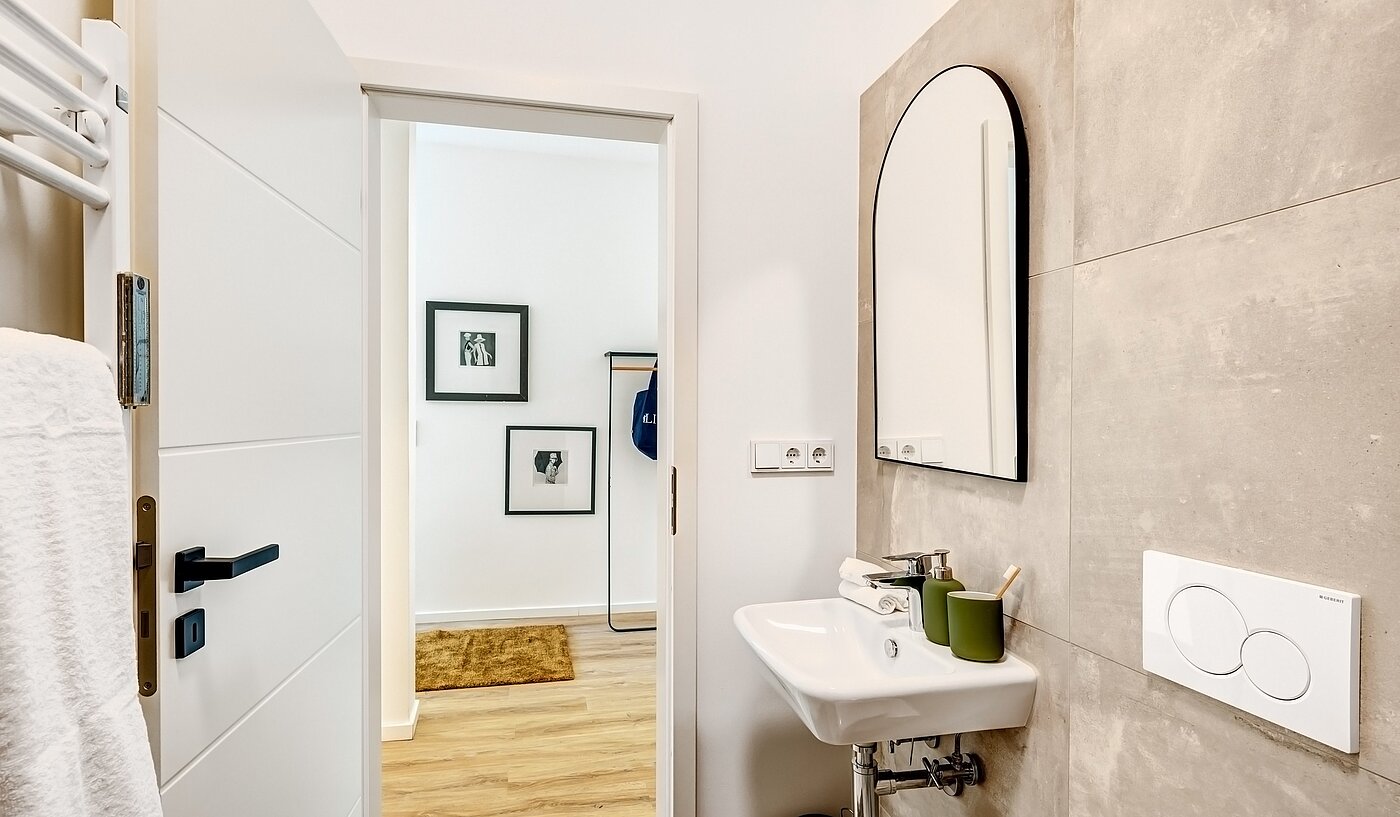 Etagenwohnung mit 2.5 Zimmern | München-Obermenzing | 700191 | ...mit Handtuchheizkörper