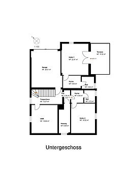 Grundriss Untergeschoss