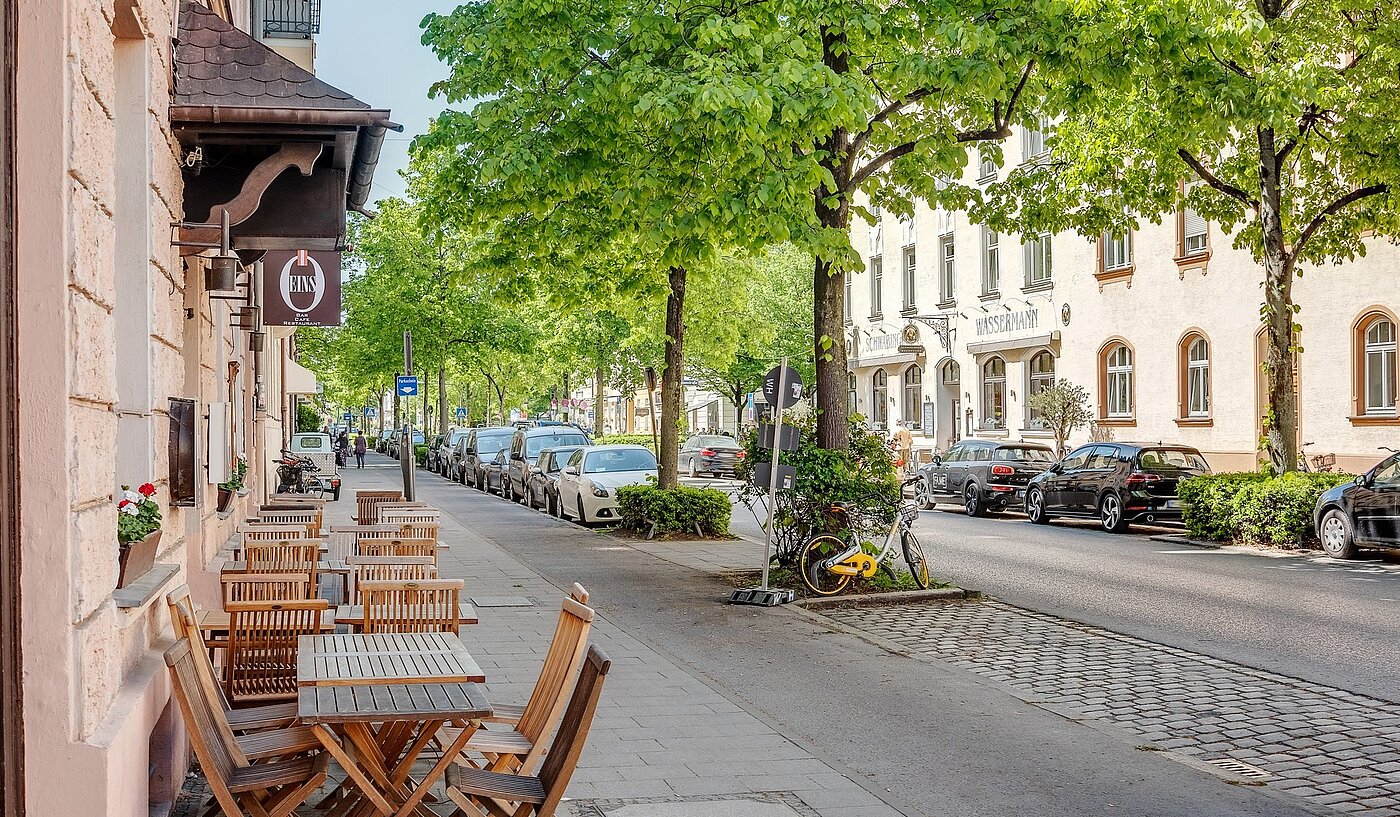 Etagenwohnung mit 1 Zimmer | München-Schwabing | 2106ML1 | Zahlreiche Lokale ...