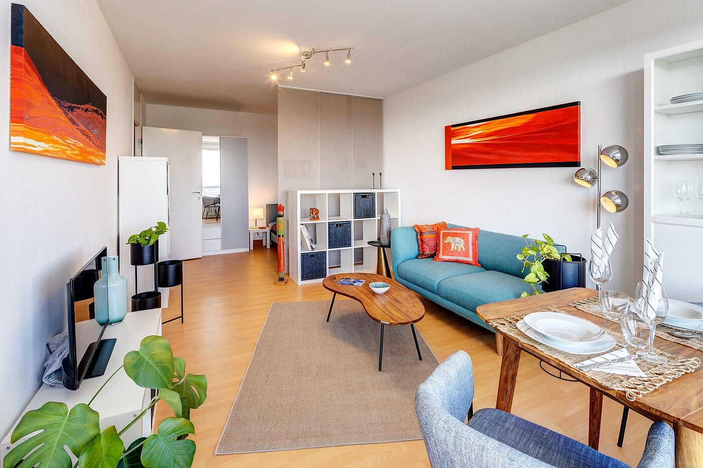 Etagenwohnung mit 1 Zimmer | München-Solln | 700901 | Gemütlicher Wohn- und...