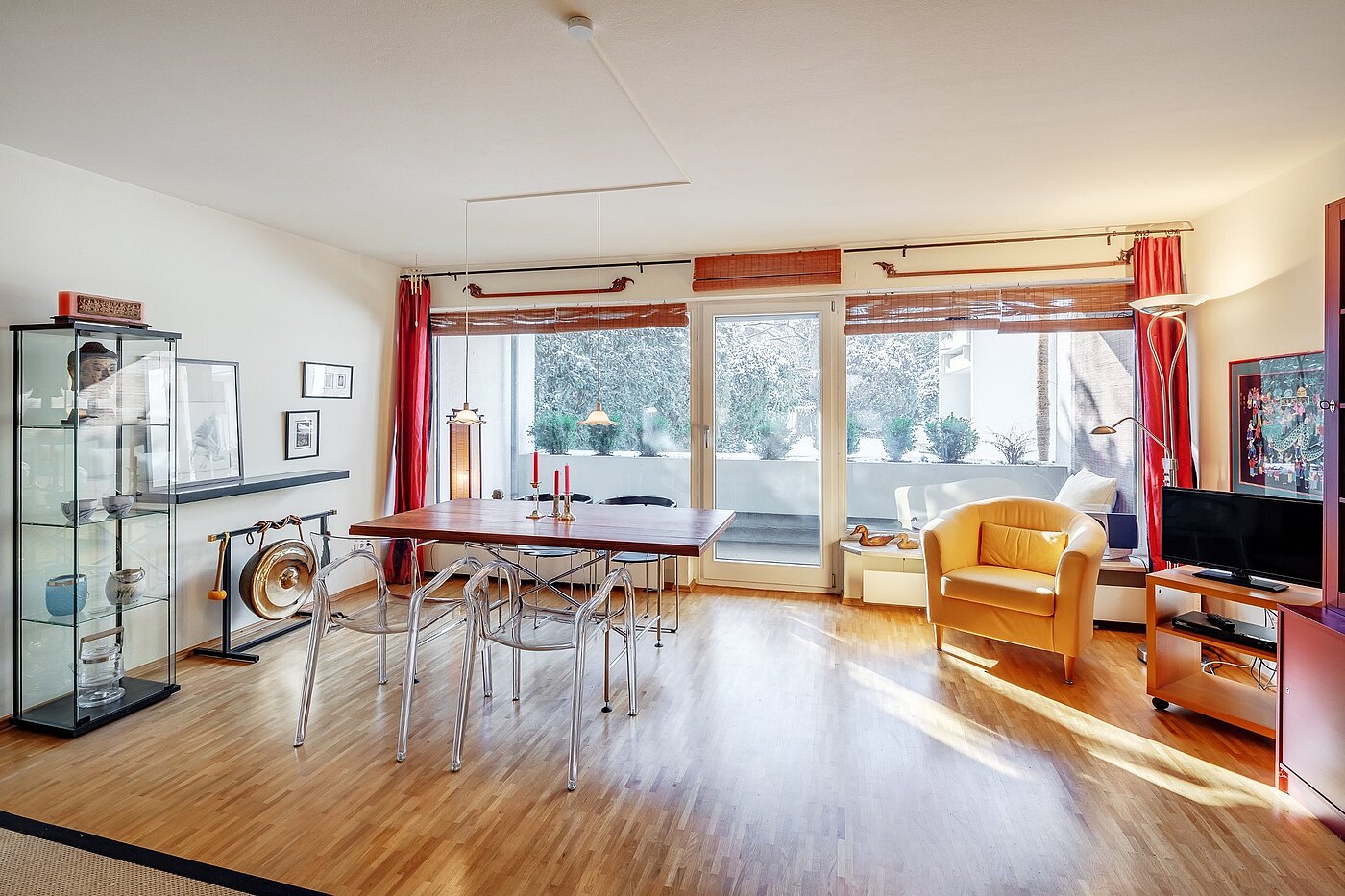 Etagenwohnung mit 2 Zimmern | München-Nymphenburg | 2101ML6 | Breite Fensterfront zur...