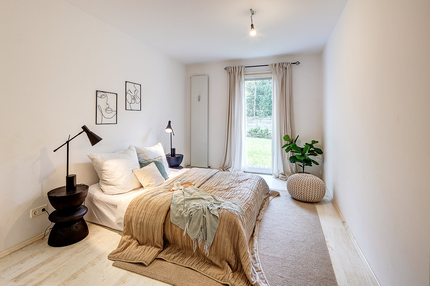 Erdgeschosswohnung mit 2.5 Zimmern | 70018 | ...Ausblick zum Garten