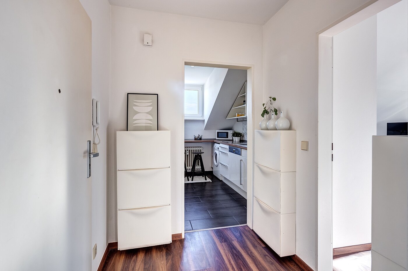 Etagenwohnung mit 2 Zimmern | München-Untermenzing | 70177 | Eingangsbereich