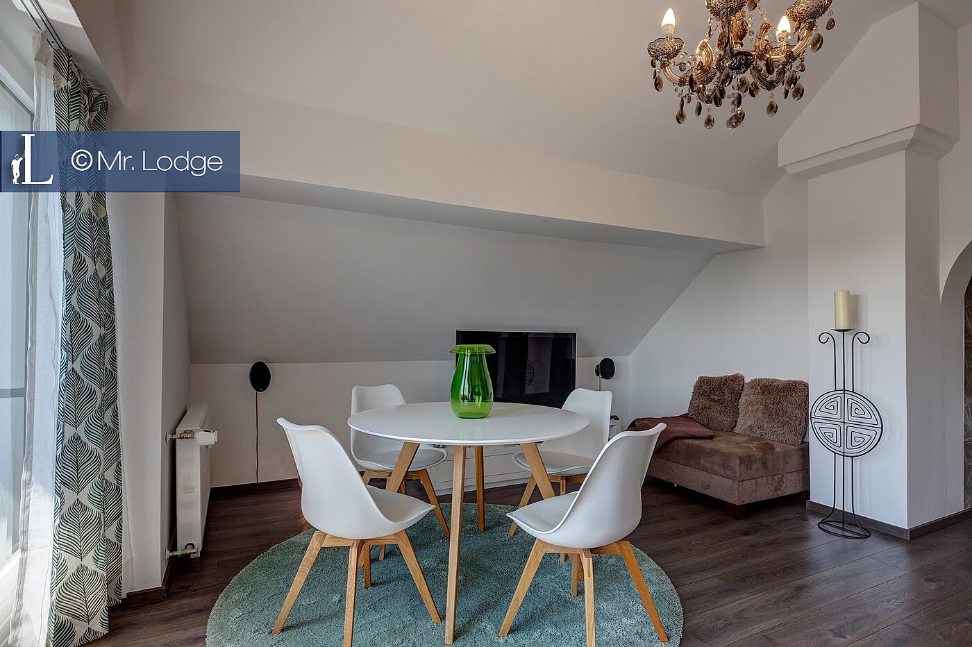 Dachgeschosswohnung mit 3 Zimmern | München-Hasenbergl | 1803D9 | Essbereich