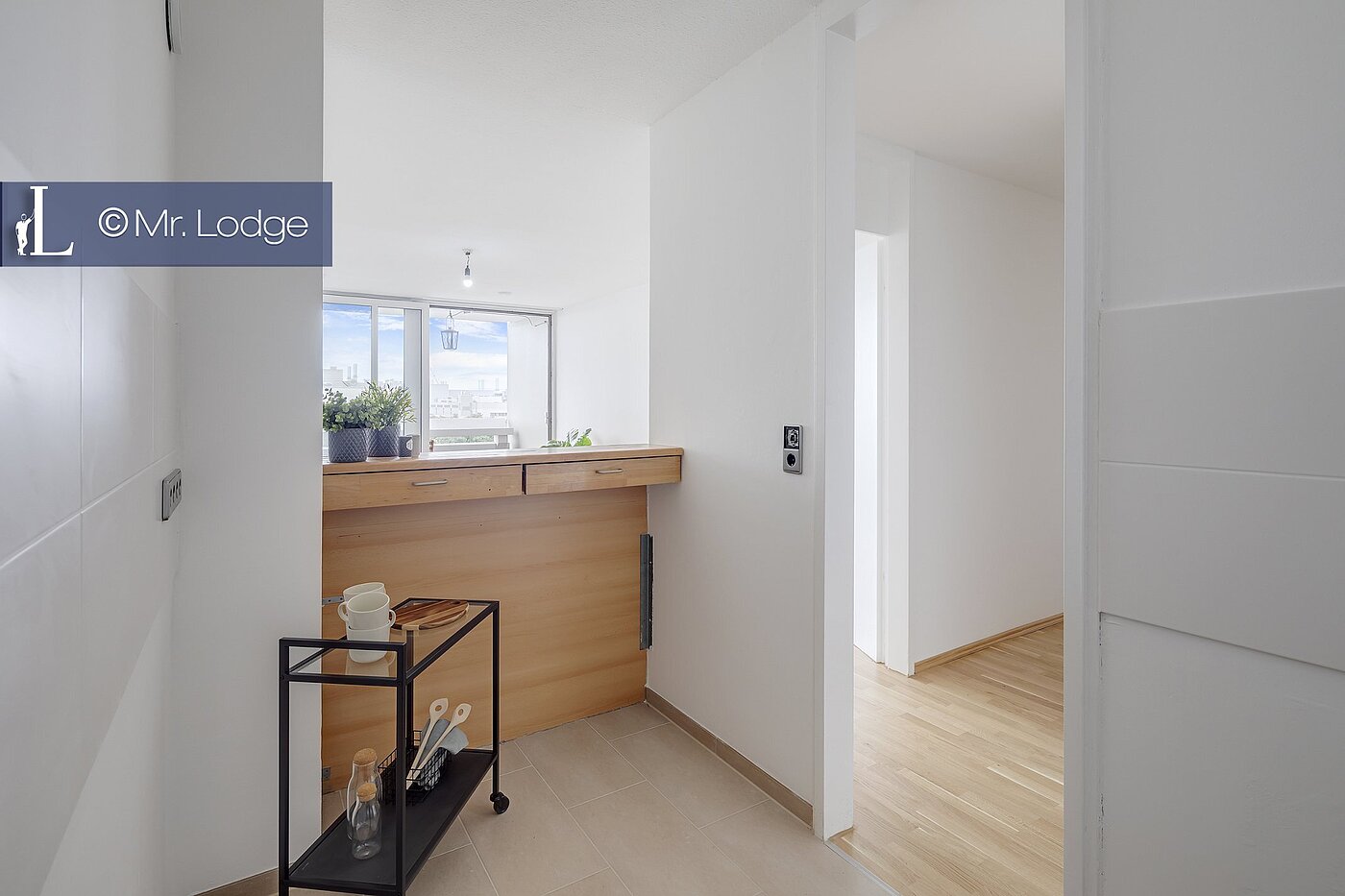 Etagenwohnung mit 3 Zimmern | München-Milbertshofen | 1905ML7 | Küche mit Theke