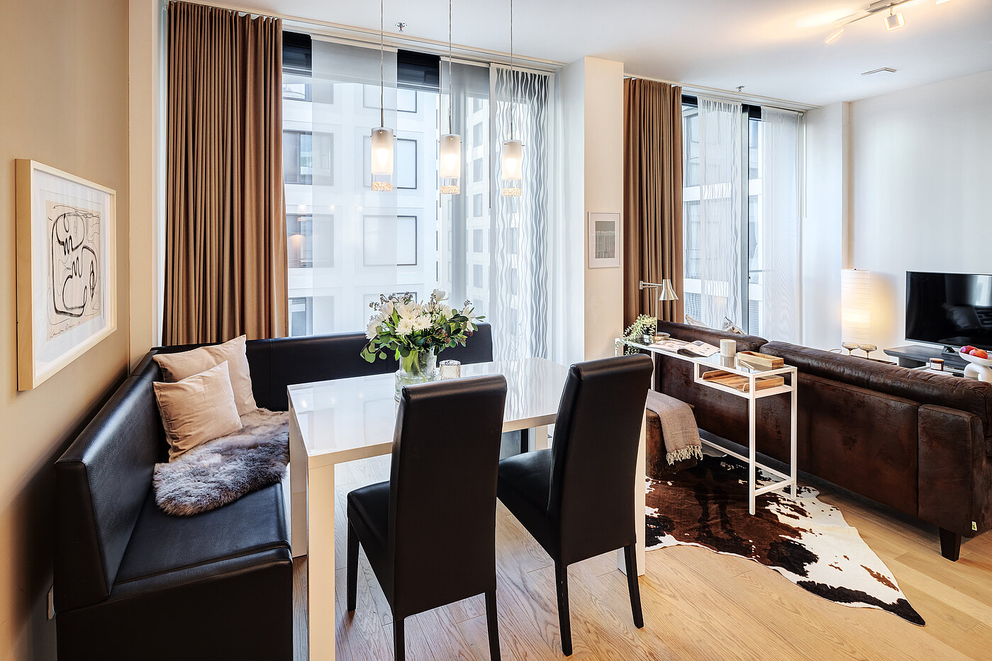 Apartment mit 1.5 Zimmern | München-Neuhausen | 70179 | Bodentiefe Fenster