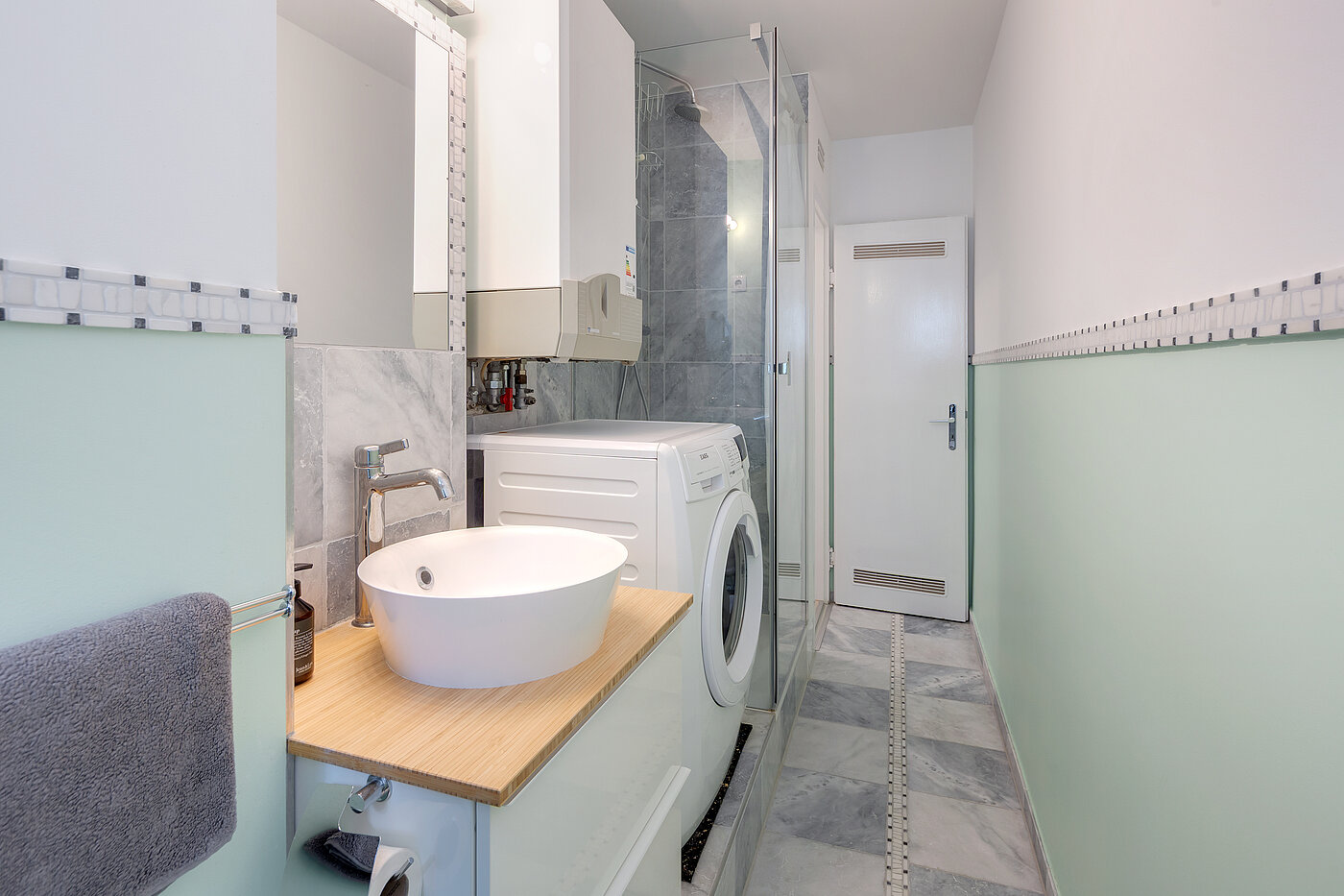 Etagenwohnung mit 2 Zimmern | München-Sendling | 70414 | Badezimmer
