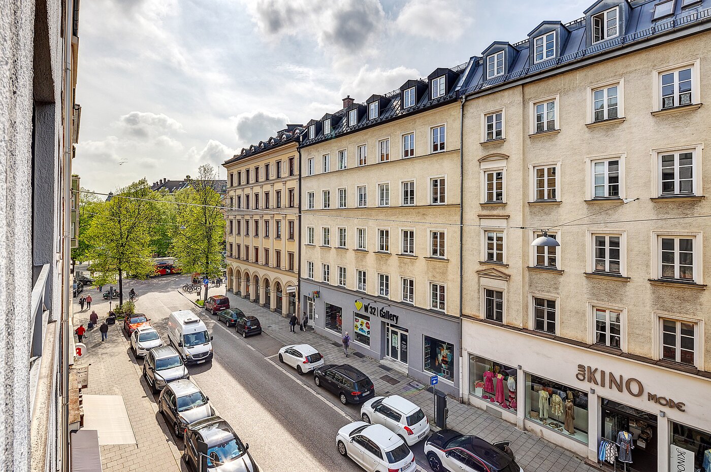 Apartment mit 1 Zimmer | München-Haidhausen | 70242 | Blick aus dem Fenster