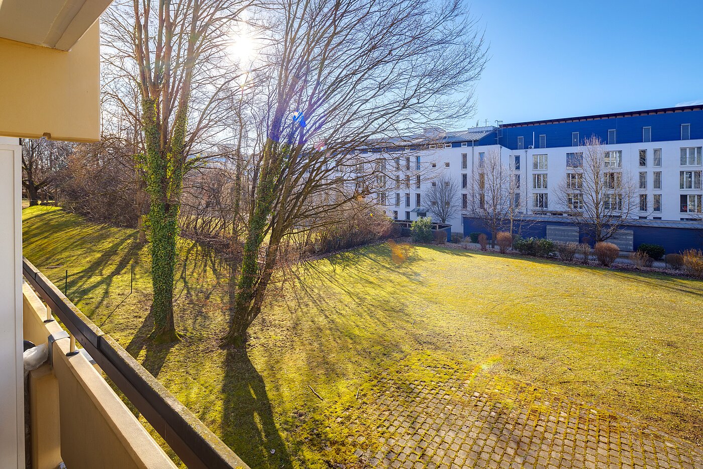 Etagenwohnung mit 1 Zimmer | Herrsching am Ammersee | 2302ML2 | Blick in den Garten