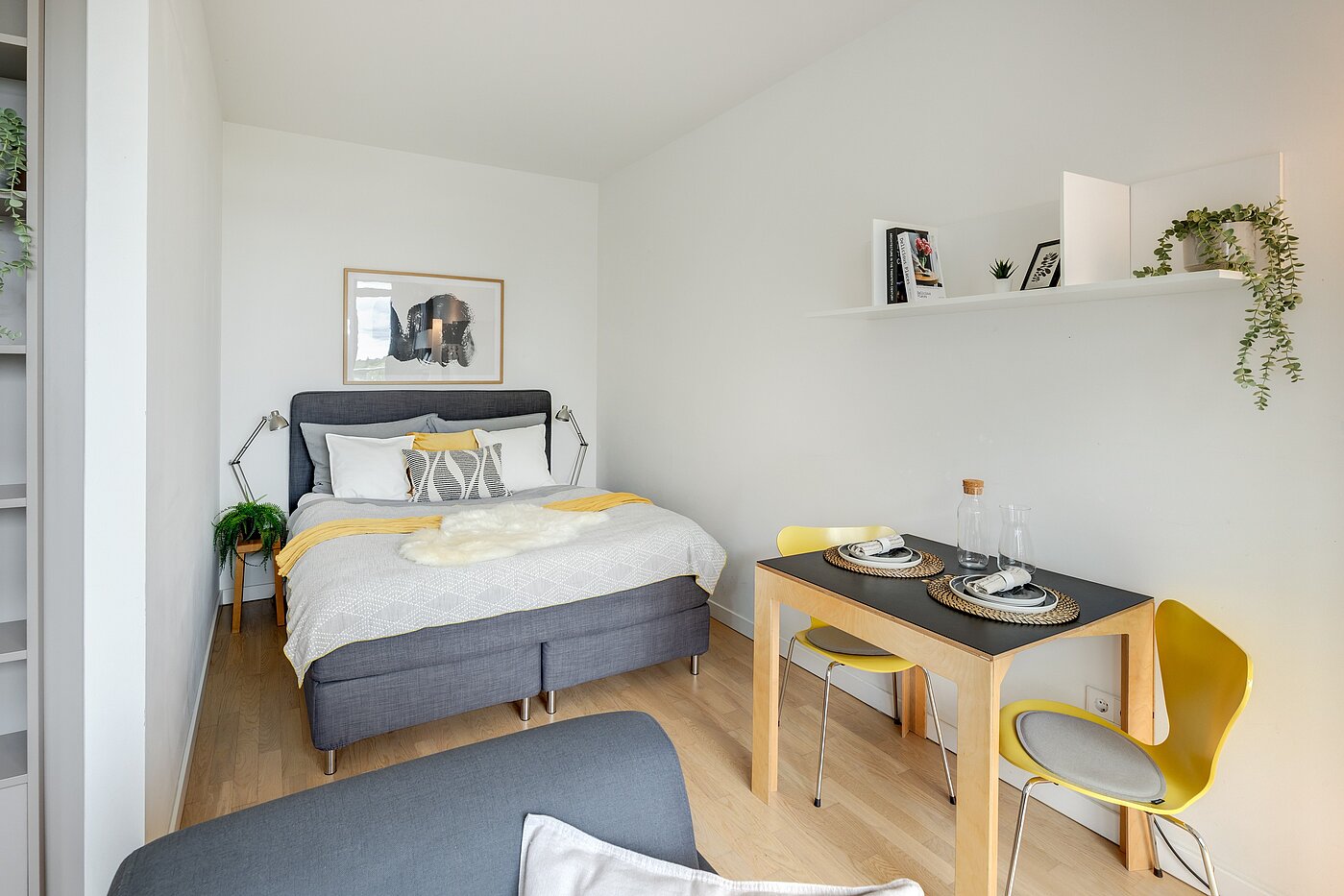 Apartment mit 1.5 Zimmern | München-Bogenhausen | 70233 | Wohnliche Schlafnische...