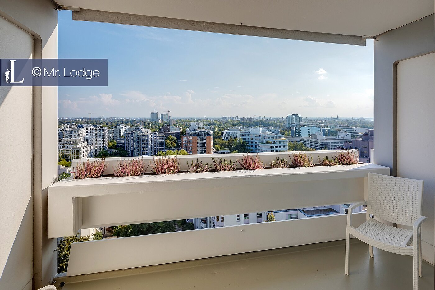 Etagenwohnung mit 1 Zimmer | München-Bogenhausen | 1809ML3 | Süd-Loggia