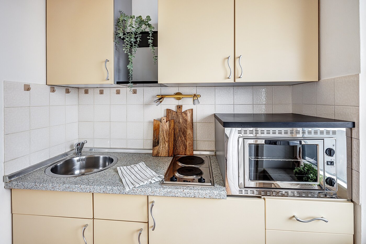 Etagenwohnung mit 1 Zimmer | München-Solln | 2201ML92 | Blick in die separate Küche