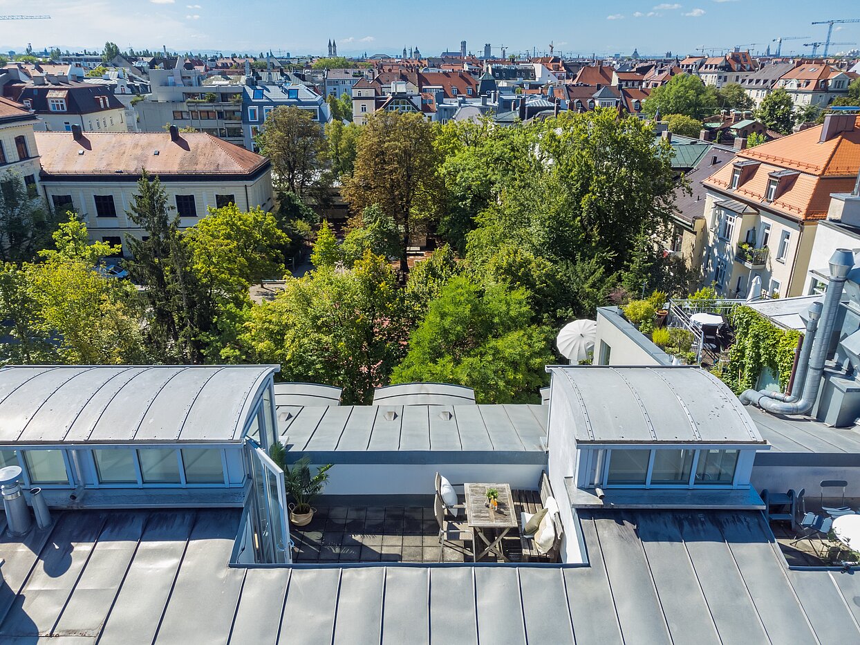 Etagenwohnung mit 2 Zimmern | München-Schwabing | 2208ML2 | ...über den Dächern