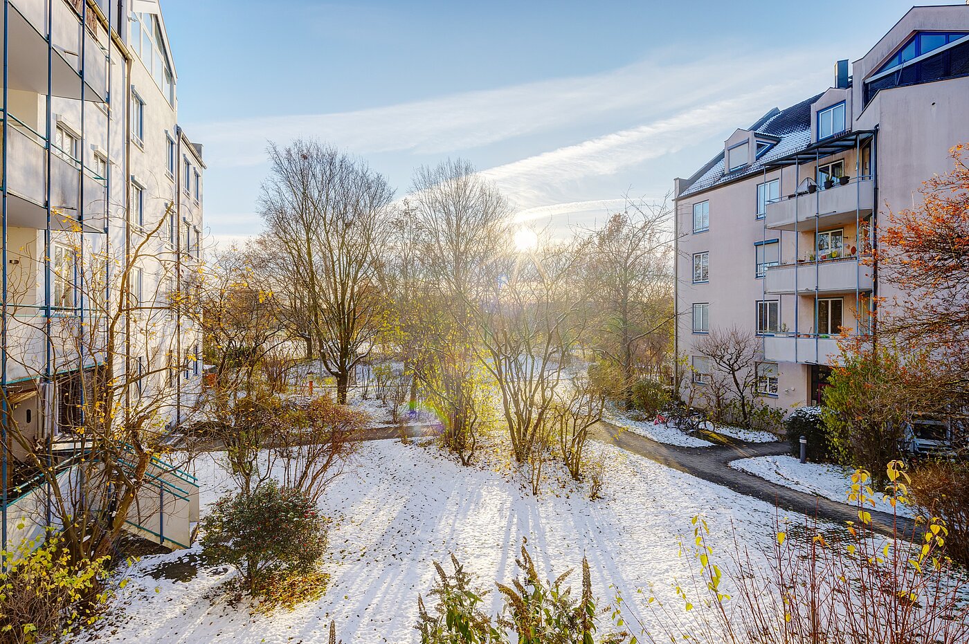 Etagenwohnung mit 3 Zimmern | München-Bogenhausen | 70085 | ...in den Innenhof