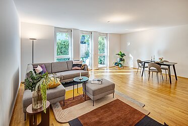 Thalkirchen: Urbanes Wohnen im Grünen – 2 Zimmer mit Terrasse - frei