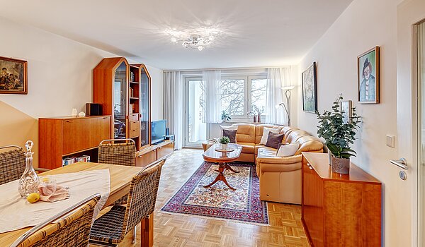 Etagenwohnung mit 3 Zimmern | München-Bogenhausen | 2112ML3 | Wohnen