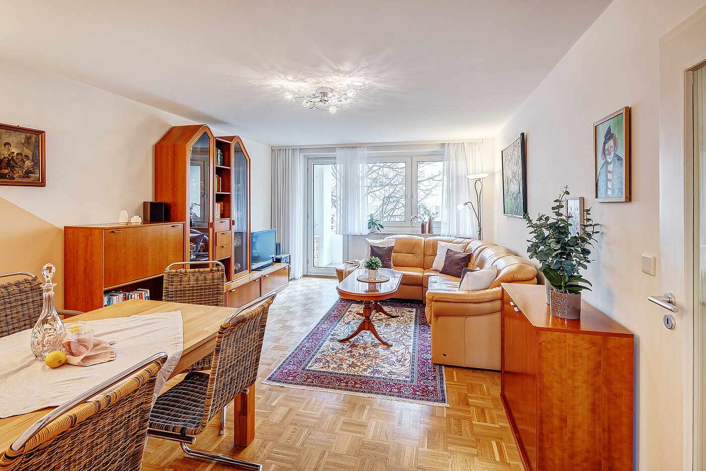 Etagenwohnung mit 3 Zimmern | München-Bogenhausen | 2112ML3 | Wohnen
