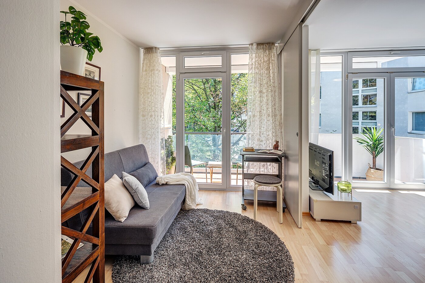 Etagenwohnung mit 2.5 Zimmern | München-Nymphenburg | 2204ML61 | ...mit Zugang zum Balkon