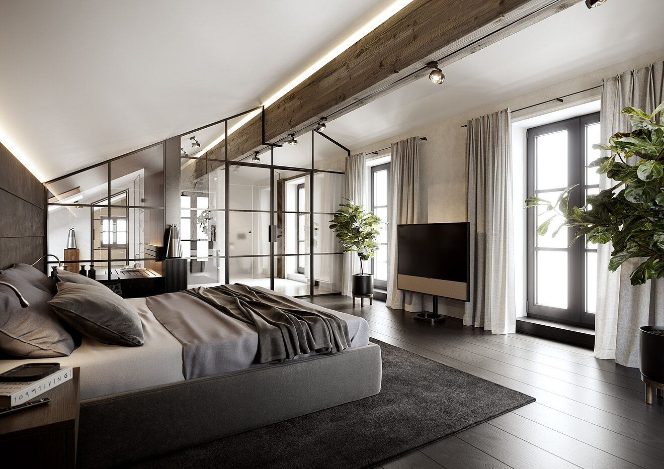 Besondere Immobilie mit 15 Zimmern | Bad Wiessee | 701592 | Landhaus Master Bedroom