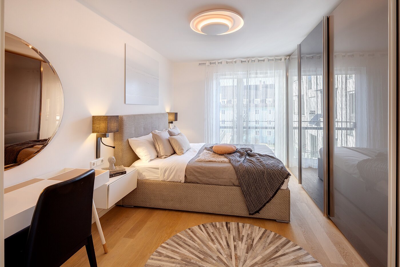 Etagenwohnung mit 4 Zimmern | München-Bogenhausen | 70380 | Schlafzimmer...