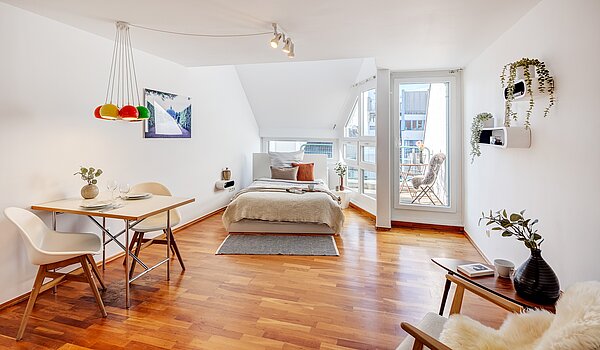Etagenwohnung mit 1 Zimmer | München-Maxvorstadt | 70165