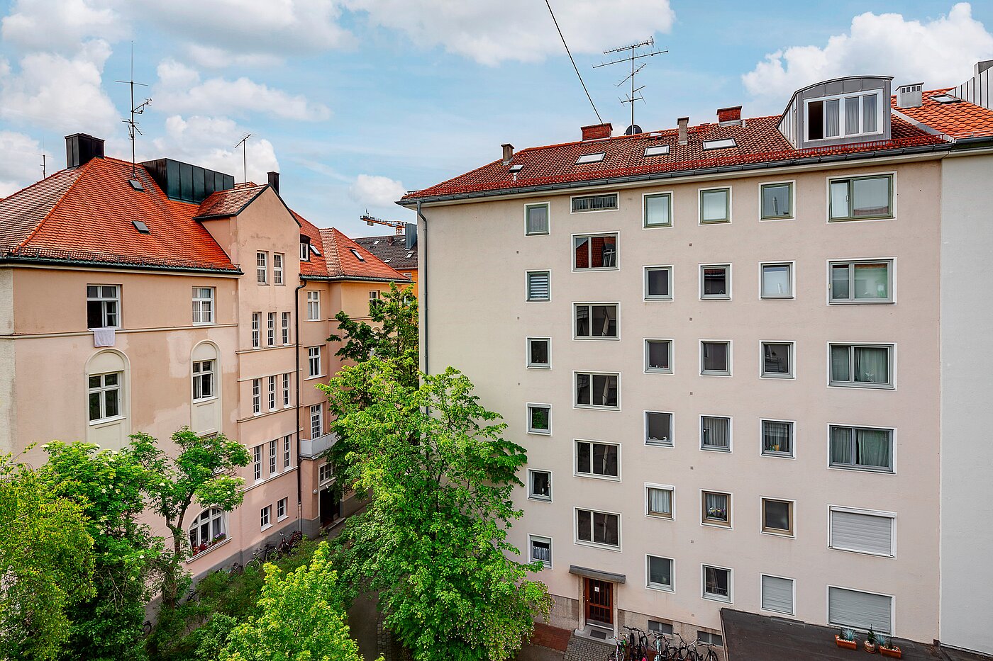 Etagenwohnung mit 2 Zimmern | München-Schwabing | 70130