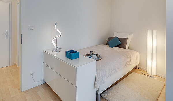 Etagenwohnung mit 1 Zimmer | München-Obergiesing | 70420 | Schlafbereich