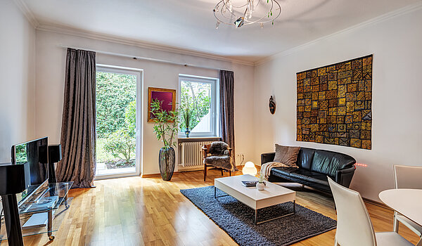 Erdgeschosswohnung mit 2 Zimmern | München-Schwabing | 70394