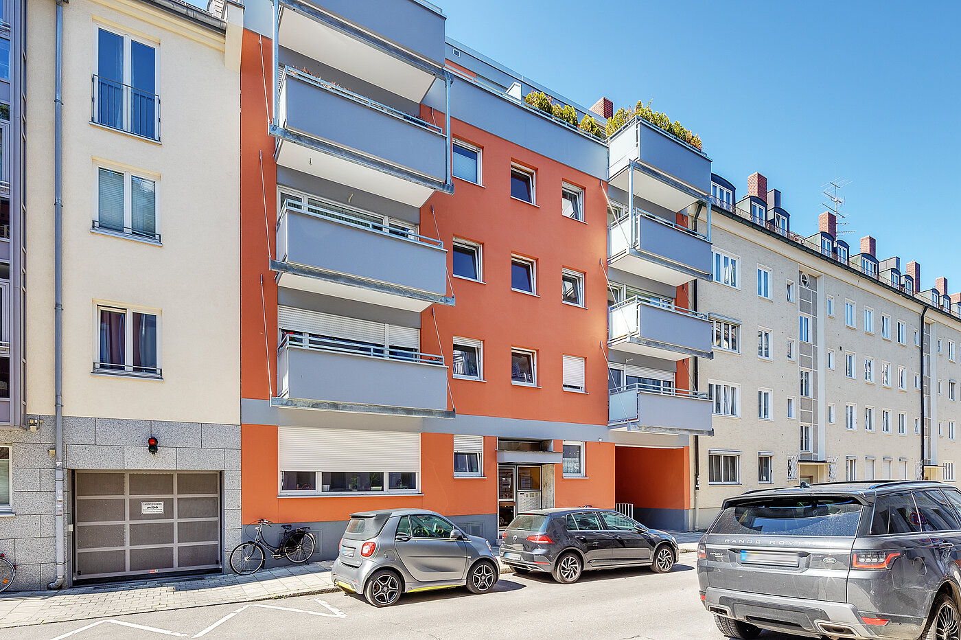 Etagenwohnung mit 1 Zimmer | München-Schwabing | 70449 | Außenansicht
