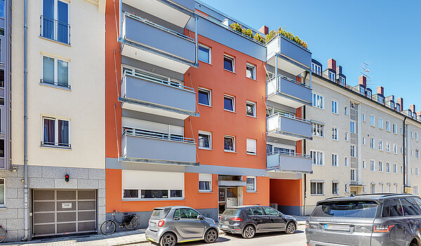 Etagenwohnung mit 1 Zimmer | München-Schwabing | 70449 | Außenansicht