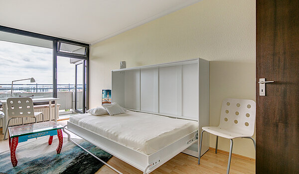 Apartment mit 1 Zimmer | München-Haidhausen | 70275 | Einklappbares Bett