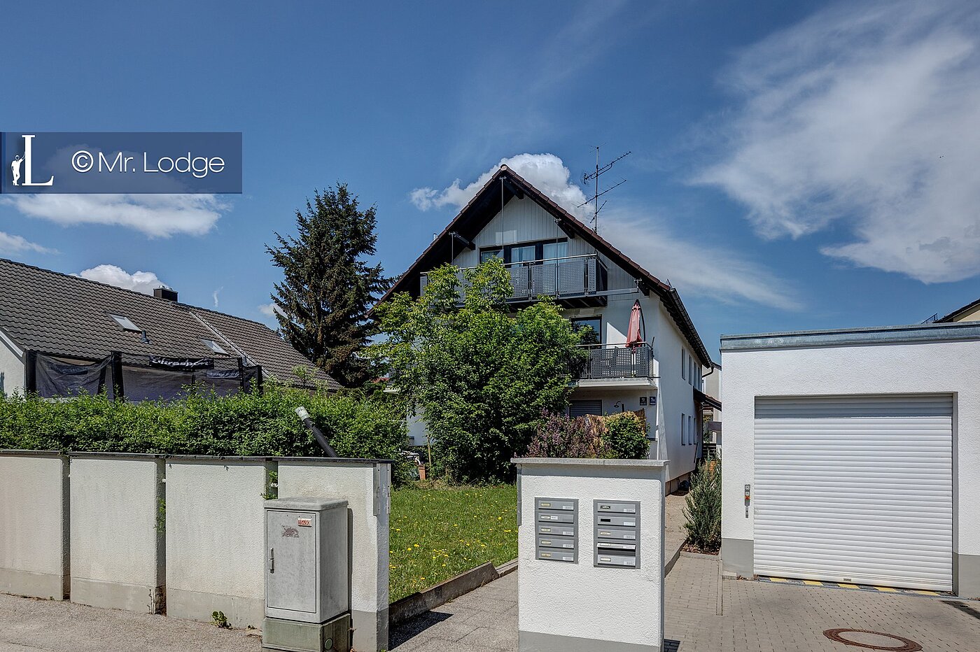 Dachgeschosswohnung mit 3 Zimmern | München-Hasenbergl | 1803D9 | Hausansicht