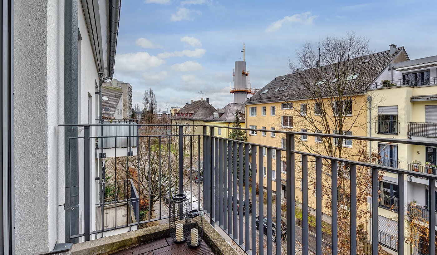 Apartment mit 1 Zimmer | München-Milbertshofen | 70188 | Balkon