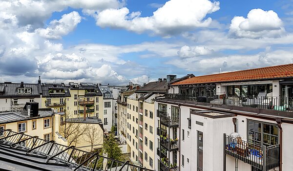 Dachgeschosswohnung mit 4.5 Zimmern | München-Ludwigsvorstadt | 70461 | Ausblick