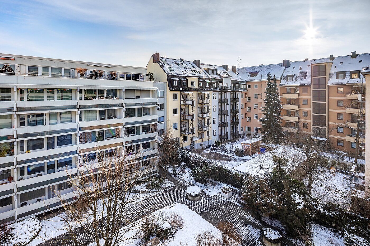 Etagenwohnung mit 1 Zimmer | München-Neuhausen | 70197 | ...Anliegerstraße